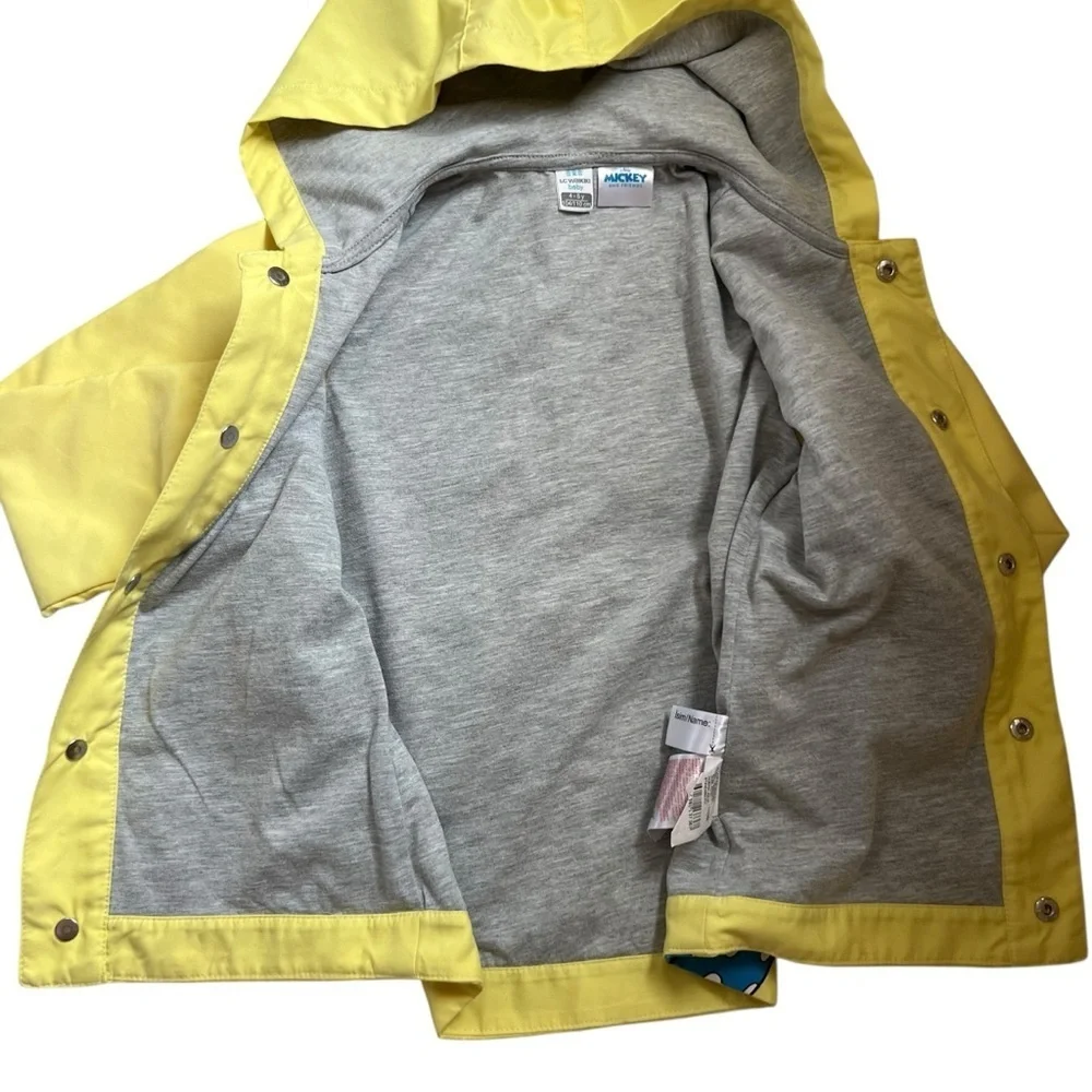 LC Waikiki | Kids Hooded Long Sleeve Mickey Mouse Raincoat- Size 4-5 years
